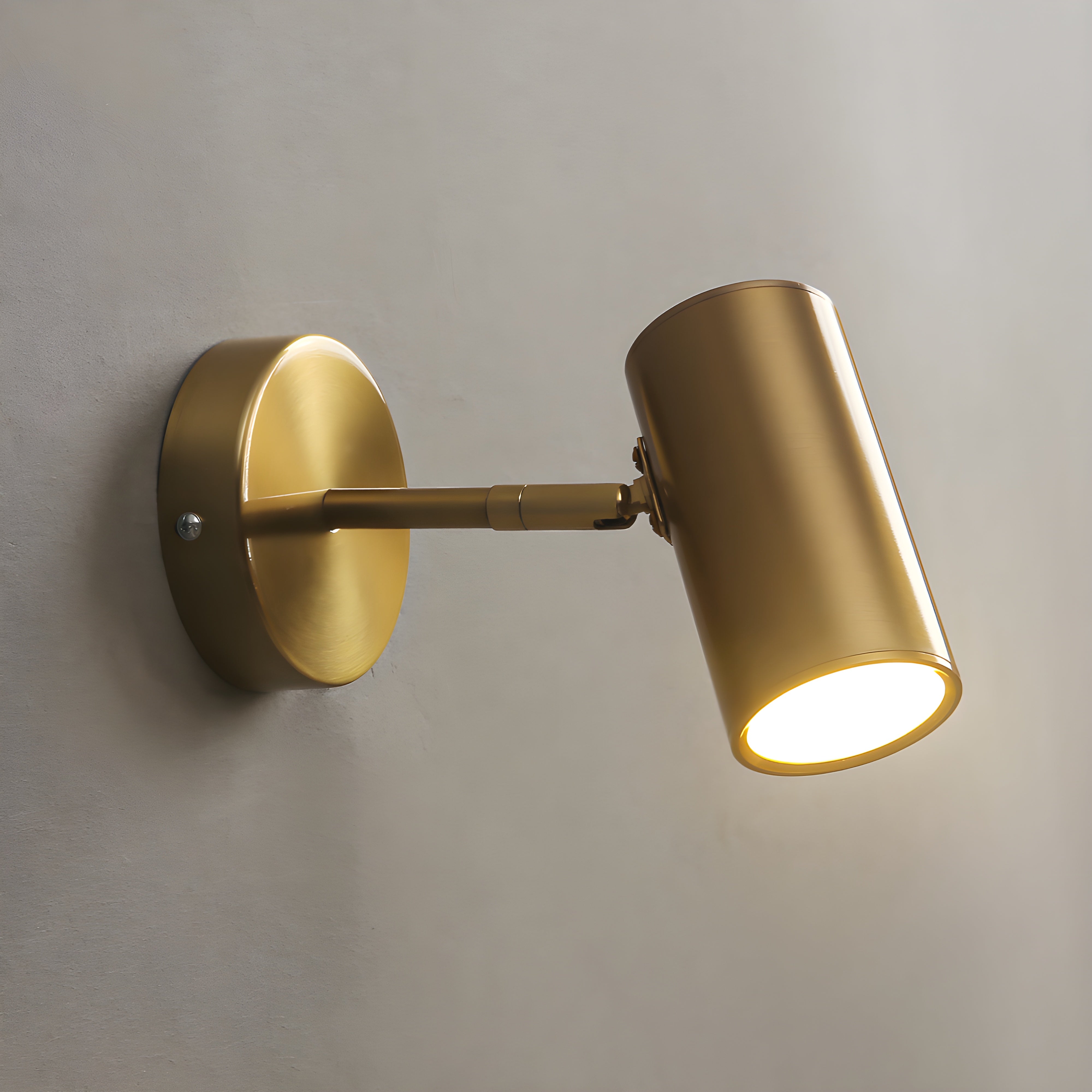 Verstellbare LED-Wandlampe Schwarz im Nordischen Stil - Hochwertige Metall- und Acrylkonstruktion für Innenräume-1