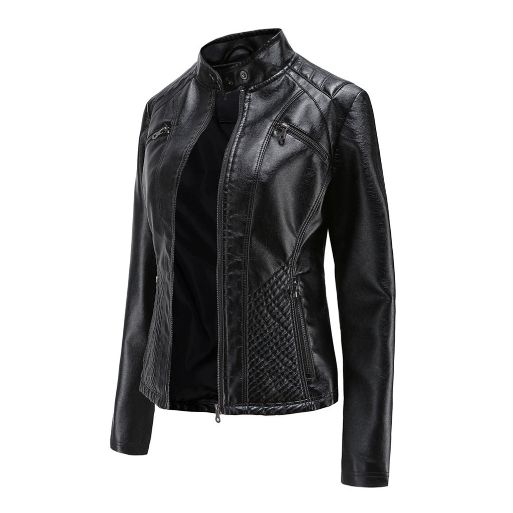 Ariana Elegante Frühlingsjacke aus Leder