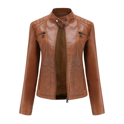 Ariana Elegante Frühlingsjacke aus Leder