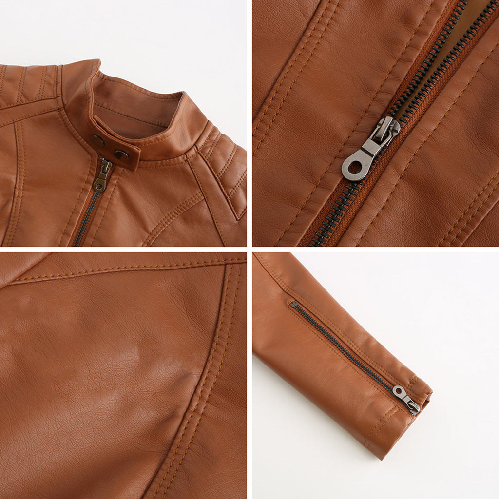 Ariana Elegante Frühlingsjacke aus Leder