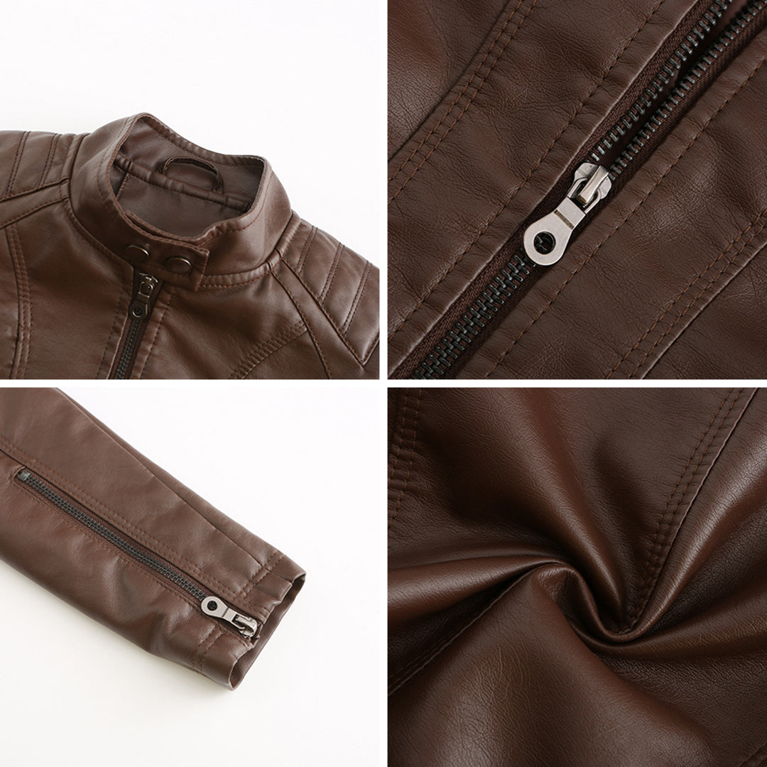 Ariana Elegante Frühlingsjacke aus Leder