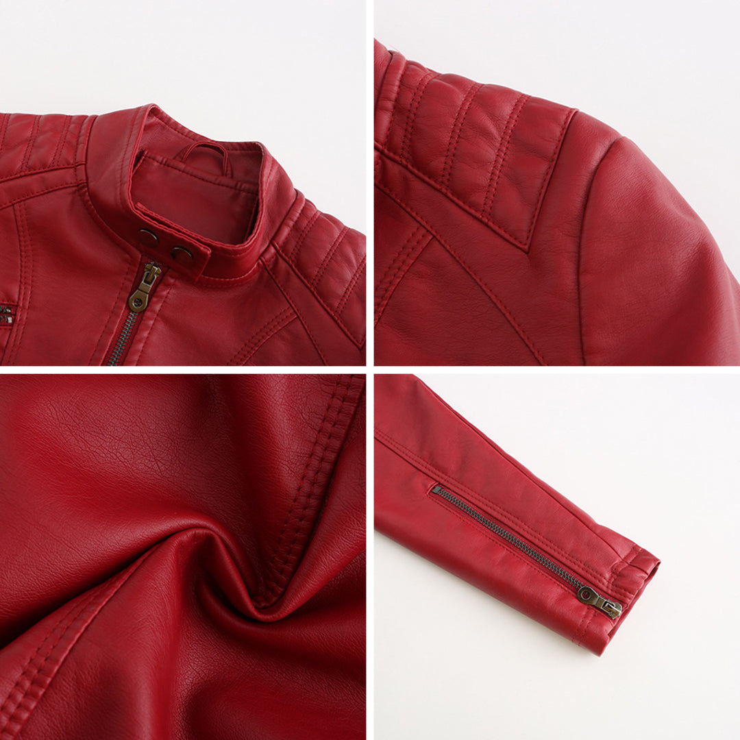 Ariana Elegante Frühlingsjacke aus Leder