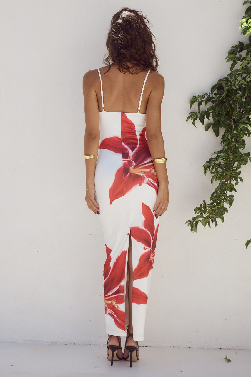 ARIA – Elegantes Blumenkleid aus leichtem Stoff