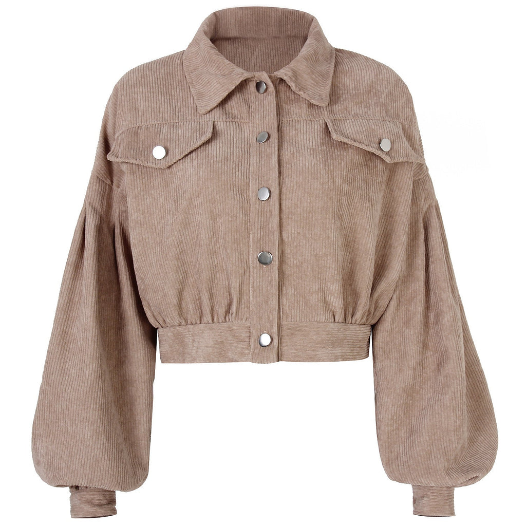 Kris - Cord Crop Jacke Herbstmode 2025