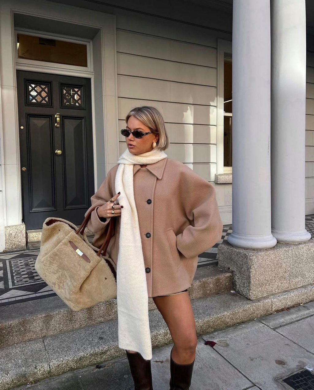 Jazzy – Oversized Wollmantel für gemütliche Herbsttage