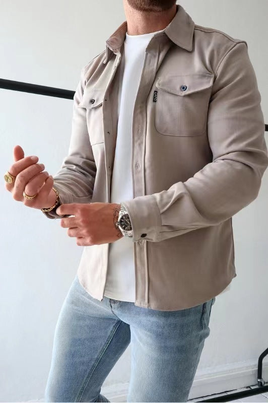 Herrenjacke mit Kragen