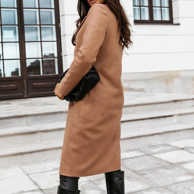 FlexiFit - Damen Lässiger Weiter Business-Mantel
