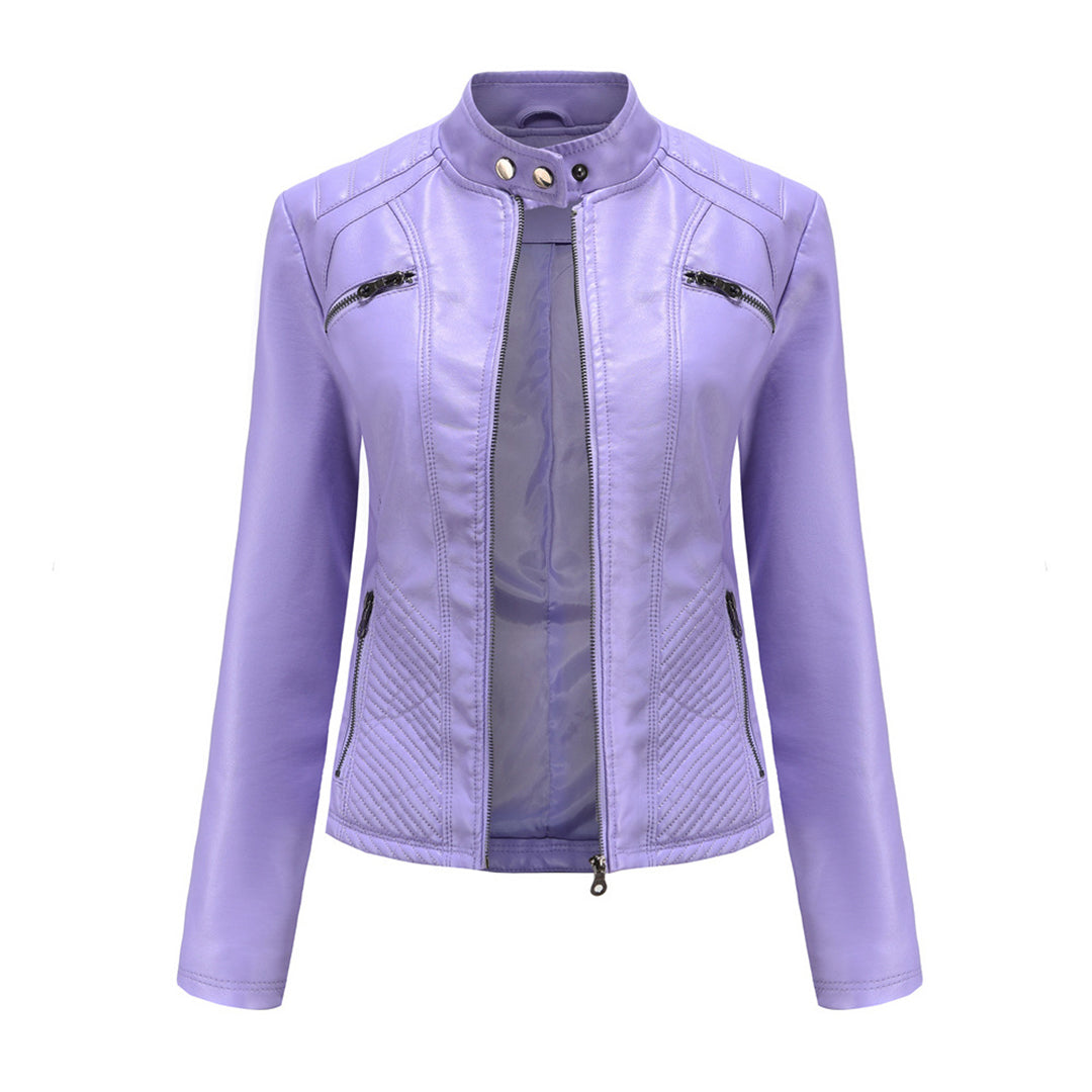 Ariana Elegante Frühlingsjacke aus Leder
