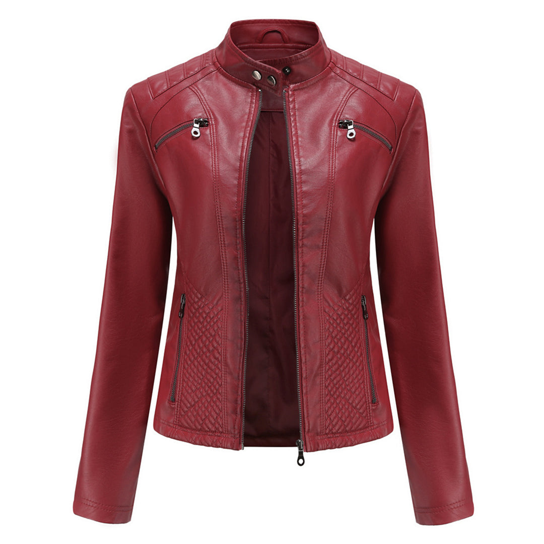 Ariana Elegante Frühlingsjacke aus Leder