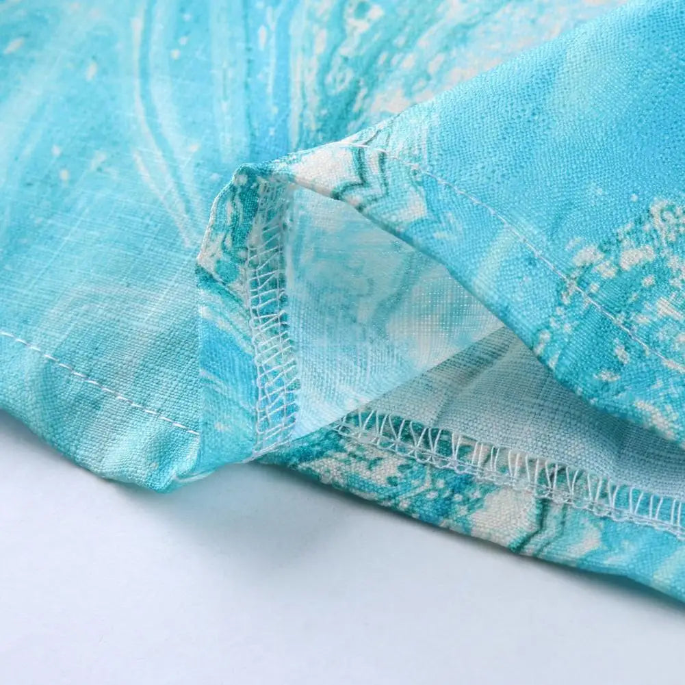 SERAPHINA – Elegantes V-Ausschnitt Sommerkleid aus Baumwolle