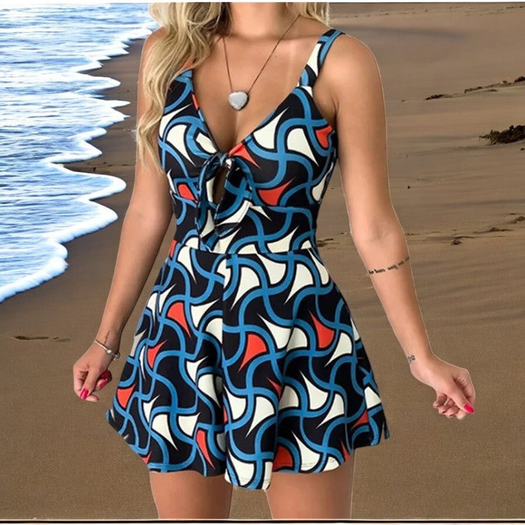 ISLA – Sommer-Jumpsuit mit Chic Bow und bequemem Schnitt