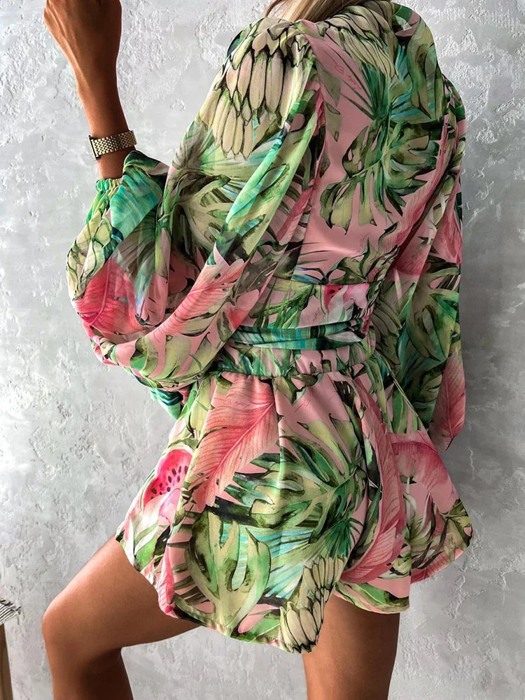 LANA – Sexy Sommer Jumpsuit mit Tiefem V-Ausschnitt