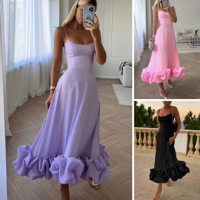 SERENA – Elegantes Boho Kleid mit Einem Einzigartigen Design
