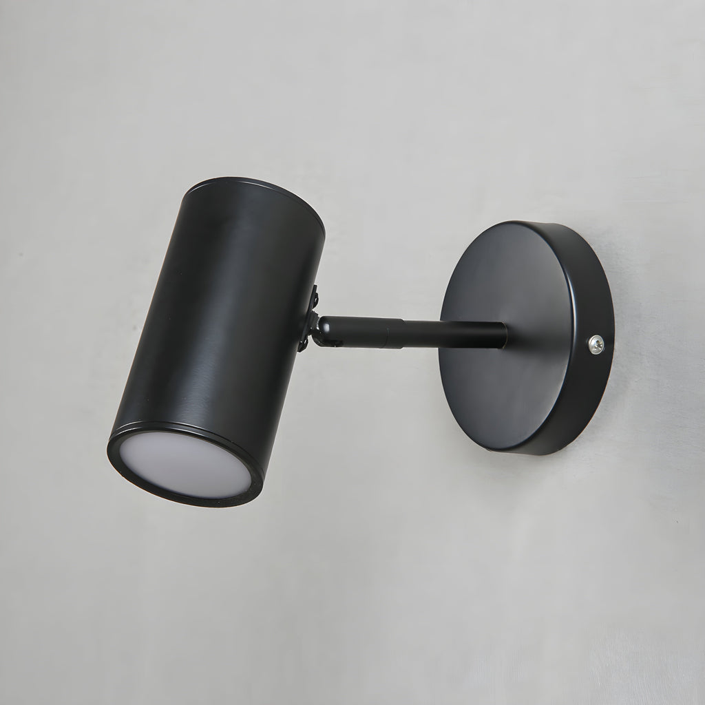 Verstellbare LED-Wandlampe Schwarz im Nordischen Stil - Hochwertige Metall- und Acrylkonstruktion für Innenräume-2