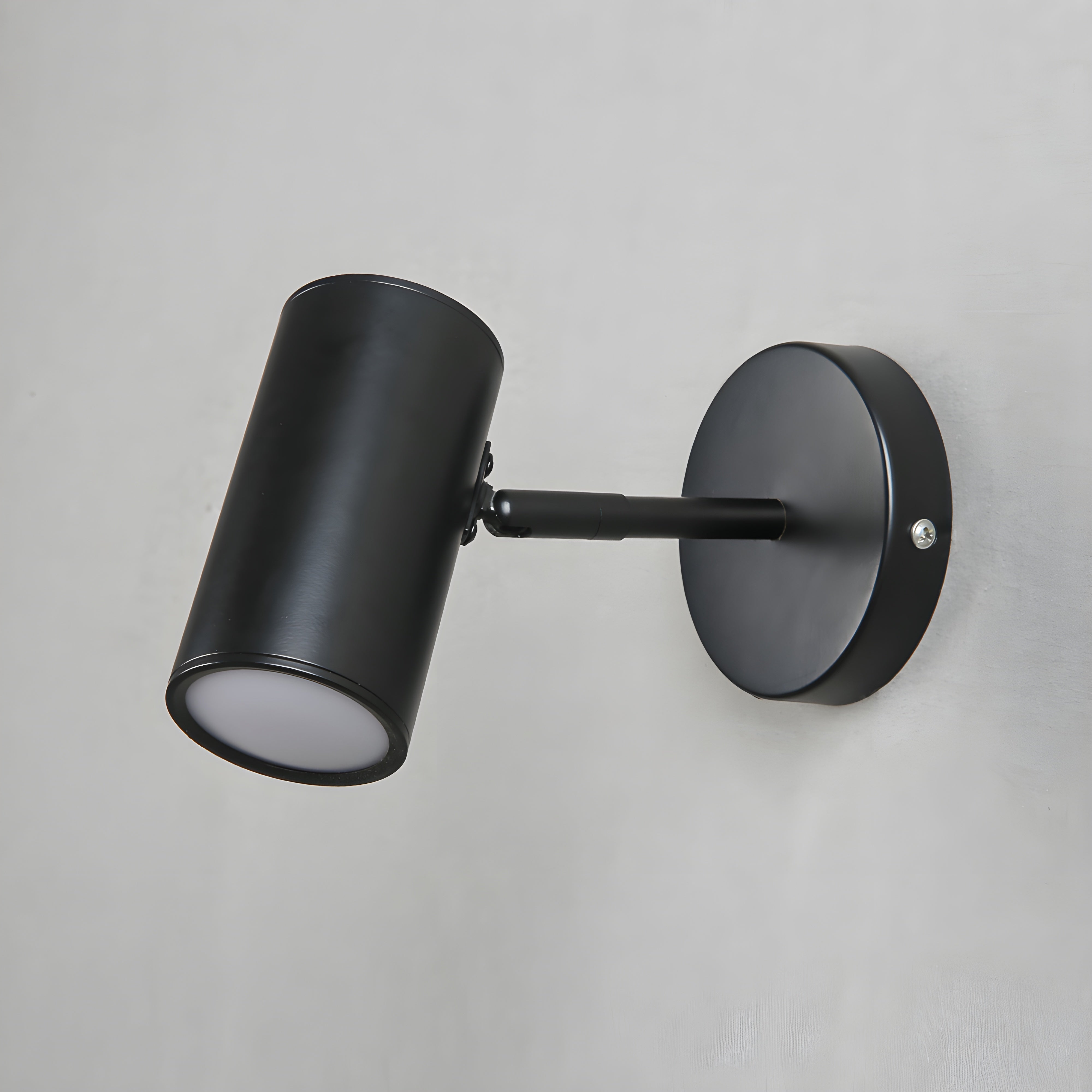 Variant image for Verstellbare LED-Wandlampe Schwarz im Nordischen Stil - Hochwertige Metall- und Acrylkonstruktion für Innenräume-2