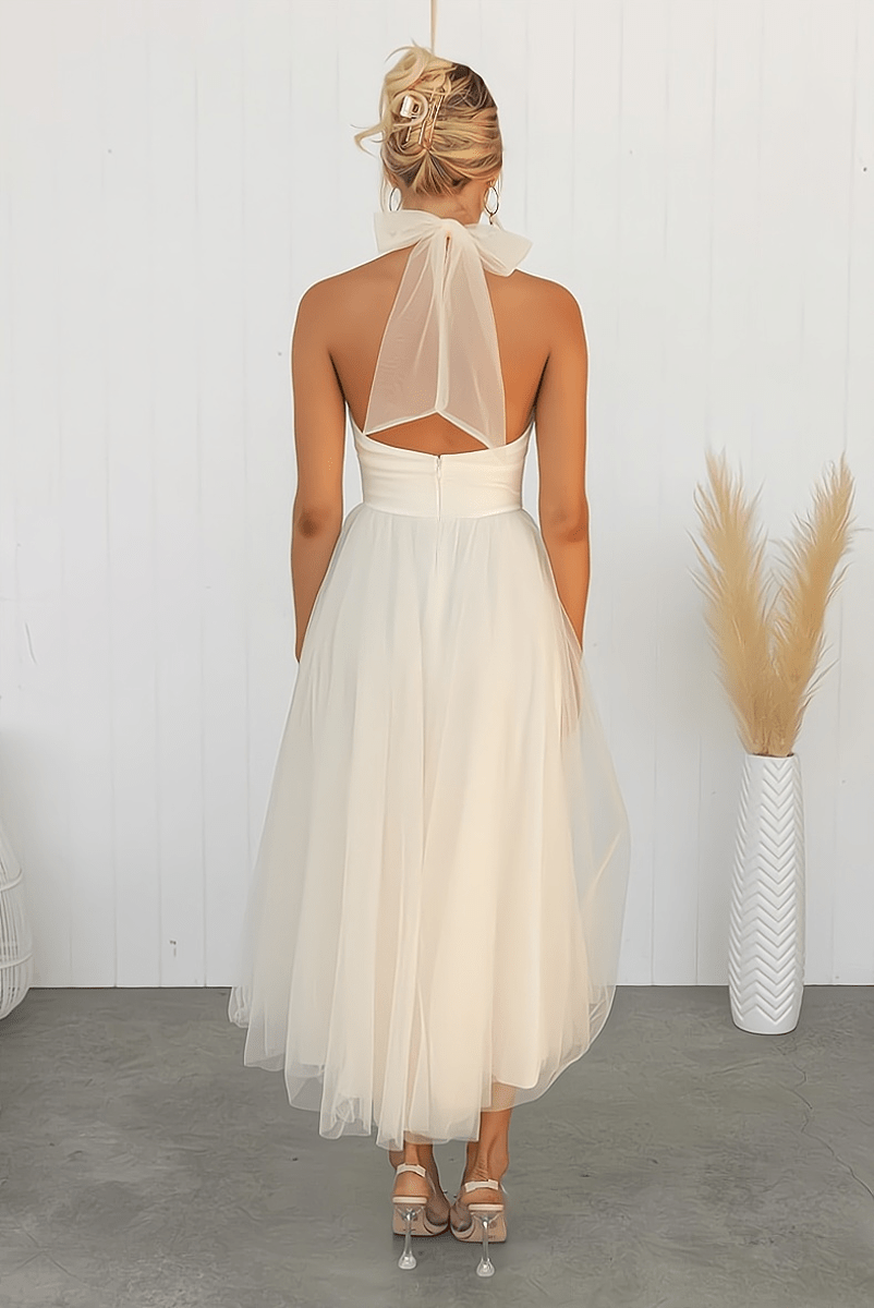 Damen Abendkleid Lang Elegant Schwarz Aprikose Weiß Rosa für Hochzeit Cocktailparty-5