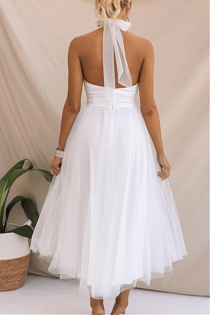Damen Abendkleid Lang Elegant Schwarz Aprikose Weiß Rosa für Hochzeit Cocktailparty-3