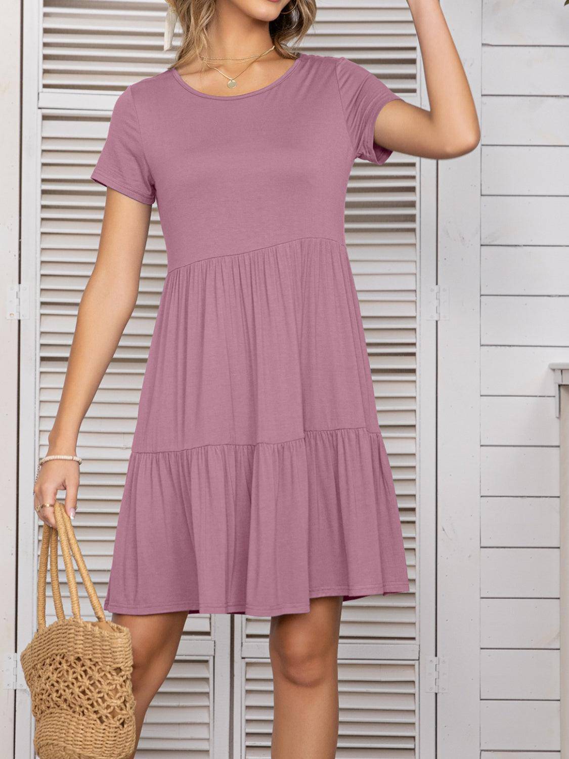 CLASSIC TEE MINI DRESS – Bequemes Sommerkleid aus Baumwolle