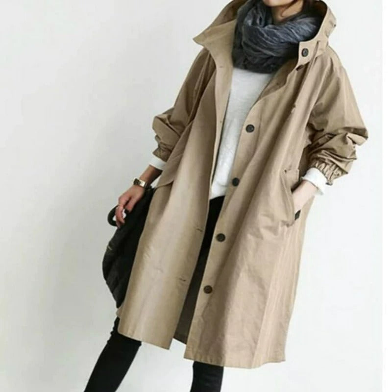 Mandy – Eleganter & Wasserabweisender Trenchcoat Für Jede Jahreszeit