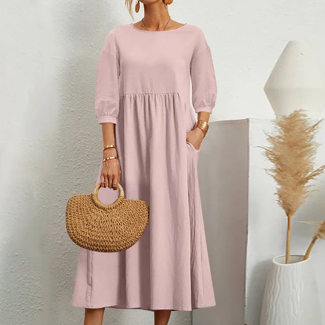 ARIZONA – Elegantes Midi-Kleid aus hochwertigem Stoff
