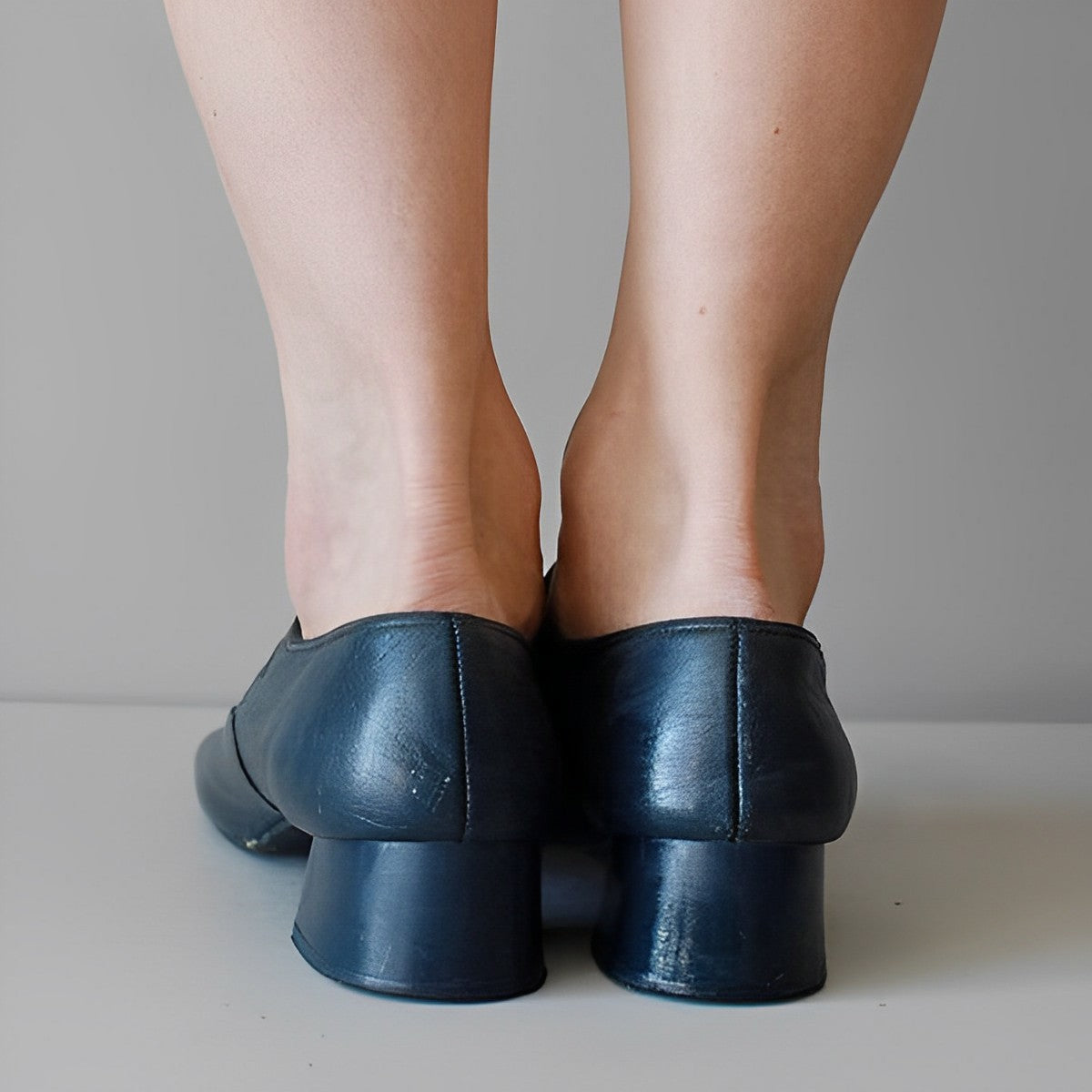 Damen Gleiter Elegante Schnalle Schwarz Komfortabel Größe 36-41-5
