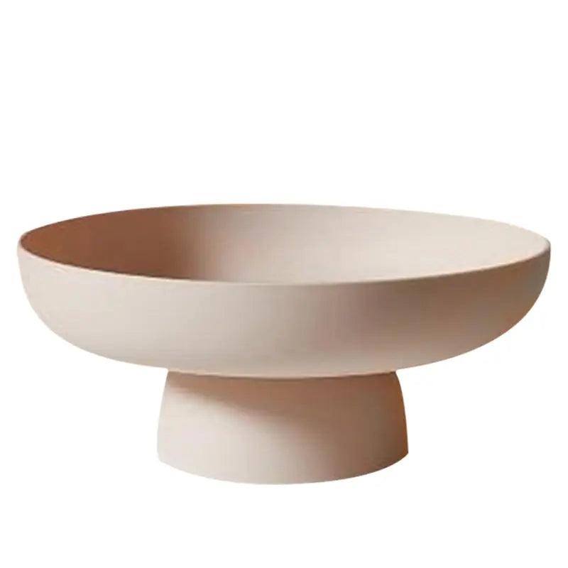 Variant image for Vintage Servierschüssel aus Keramik im Retro-Design - 26 cm Ø für Salate, Snacks und Dekoration-1