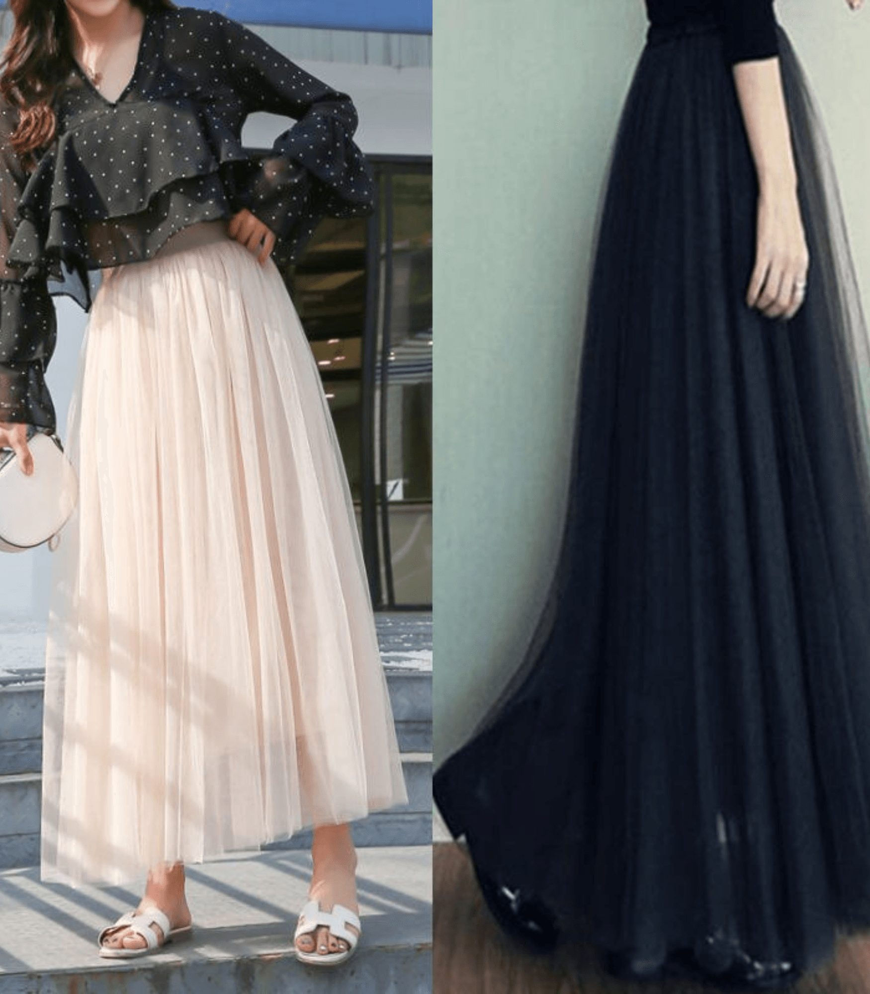 Damenrock Knöchellang Hohe Taille Eleganter Schnitt Atmungsaktives Material-5
