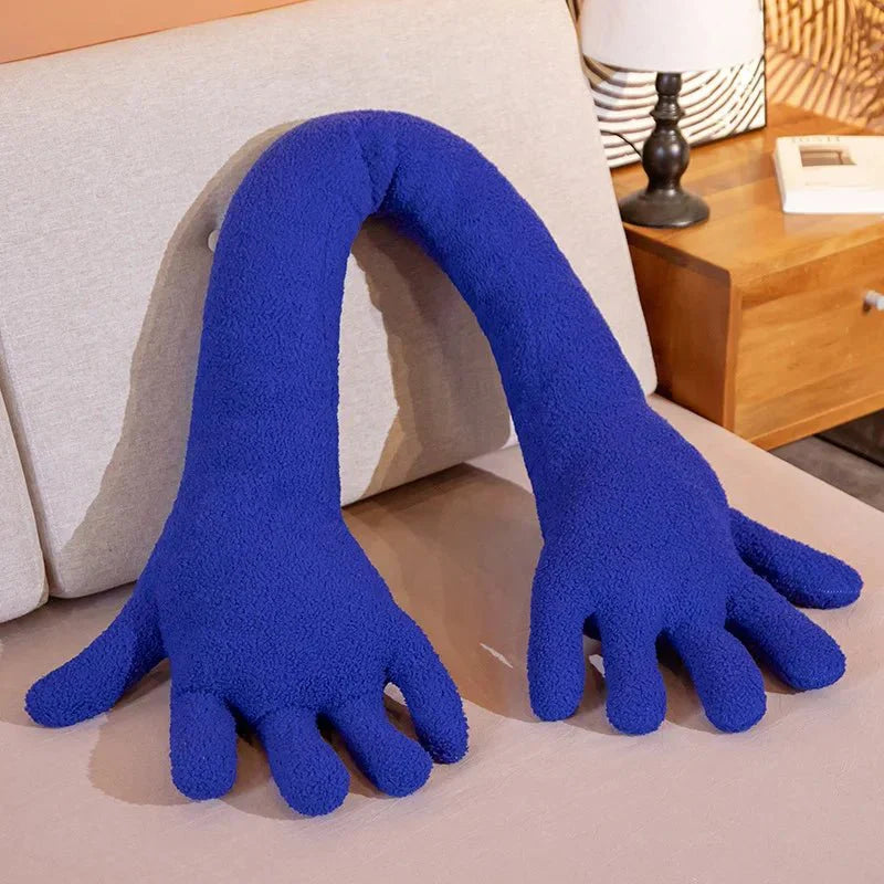 Langes Plüschkissen aus Samt mit PP-Baumwolle - Weiches Arm- und Handkissen in verschiedenen Farben, 80 cm und 160 cm-1