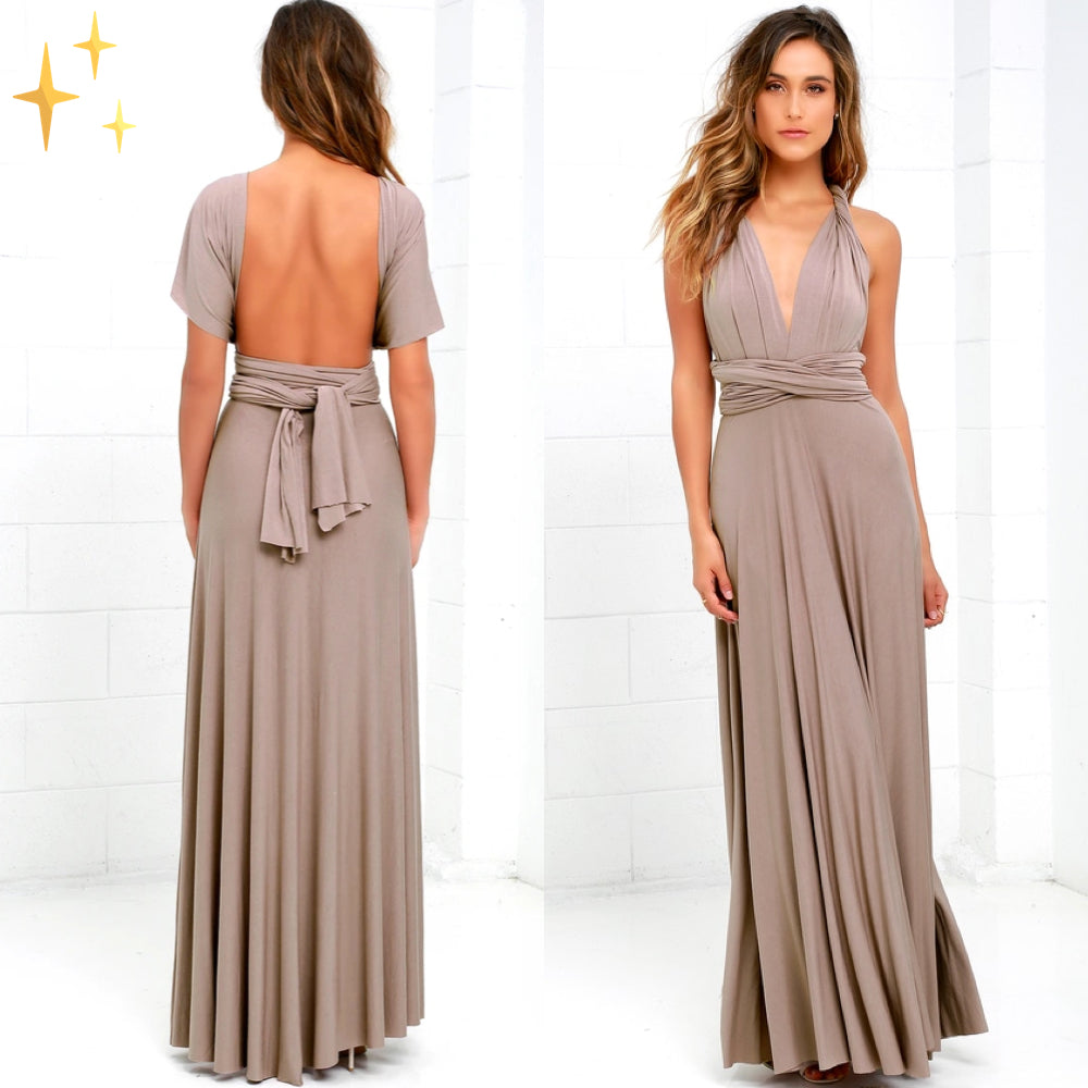 MIA – Chic Wrap Sommerkleid aus leichtem Stoff