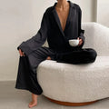 Nachtwäsche-Set aus Satin in Übergröße