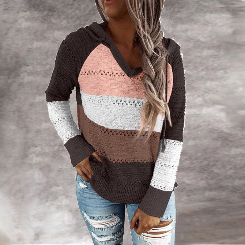 Coco - Bunte Strickjacke im Ibiza-Boho-Stil